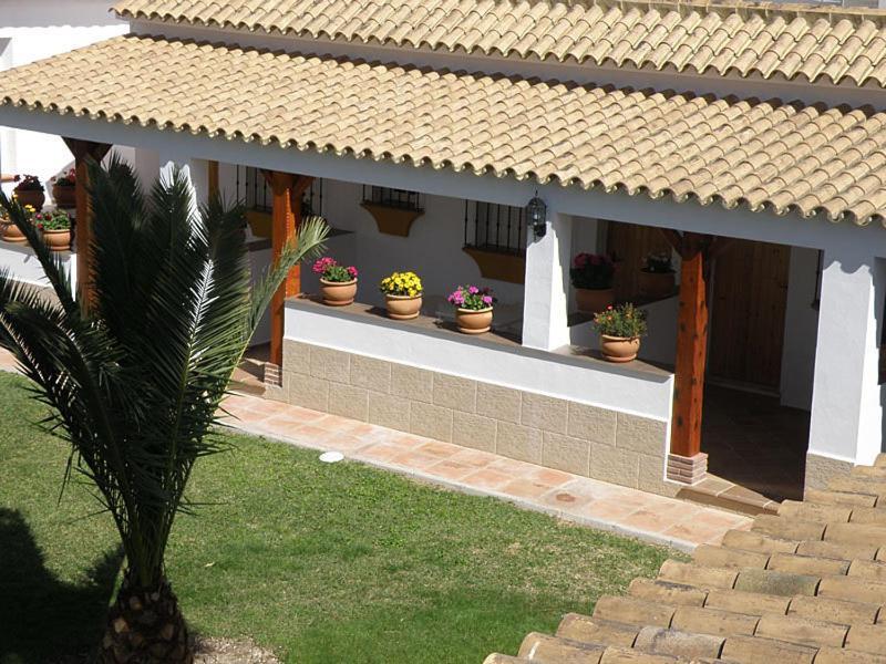 Hostal Las Acacias Los Canos De Meca Exterior foto